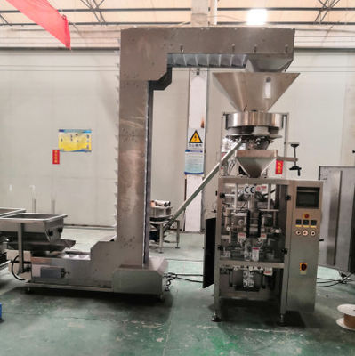 Вертикальный стойте вверх тип машина упаковки риса мешка
