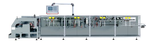 Прокатанная машина упаковки мешка еды Дойпак фильма горизонтальная